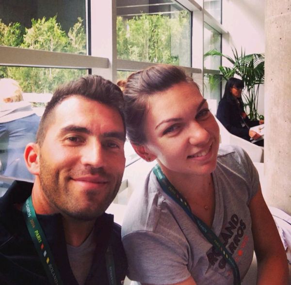 Horia Tecau si Simona Halep la Roland Garros