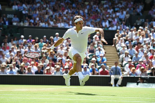 Roger Federer la Wimbledon