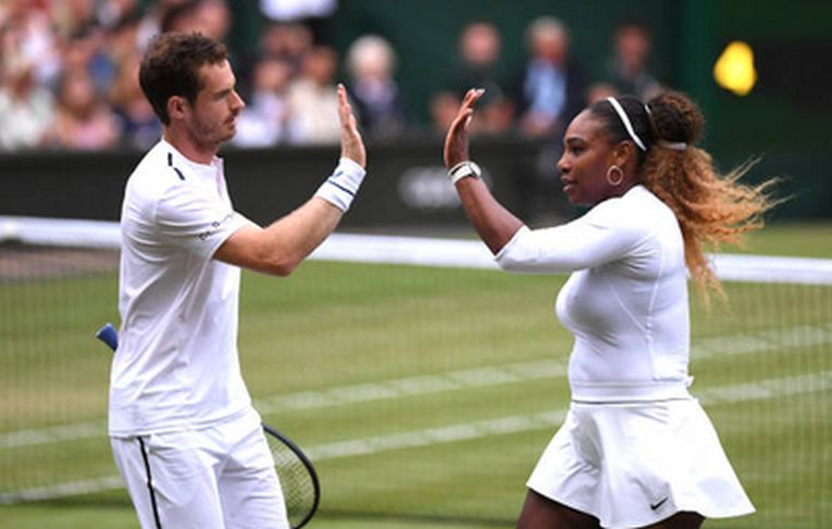 Serena Williams și Andy Murray, la primul meci de la Wimbledon 2019