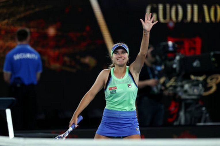 Sofia Kenin, după mingea care i-a adus primul titlu de Grand Slam din carieră, la Australian Open 2020