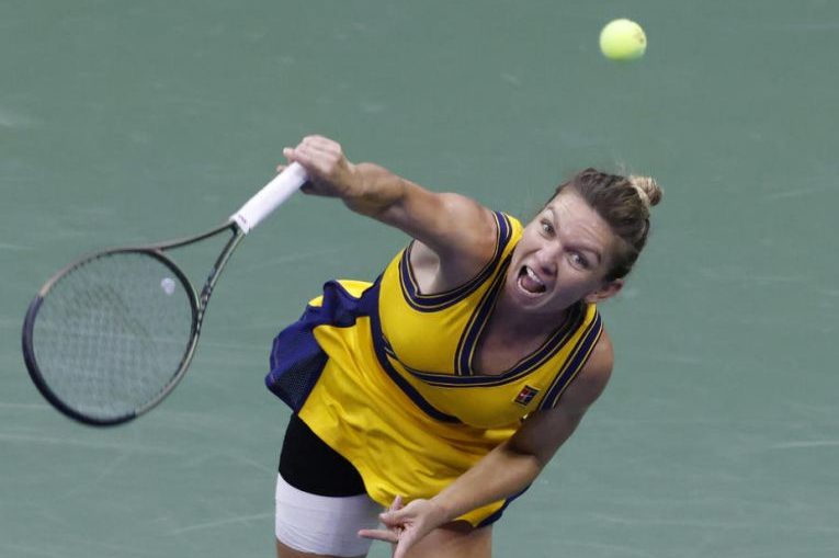 Simona Halep la US Open 2021