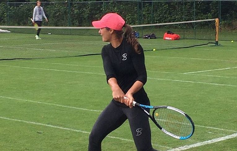 Monica Niculescu la Wimbledon